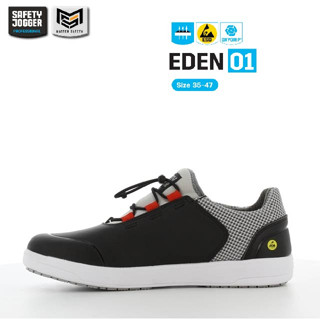 [รับประกัน 3 เดือน] Safety Jogger รุ่น EDEN O1 รองเท้าผ้าใบสำหรับผู้หญิง รองเท้ากันลื่น รองเท้าป้องกันไฟฟ้าสถิต ESD