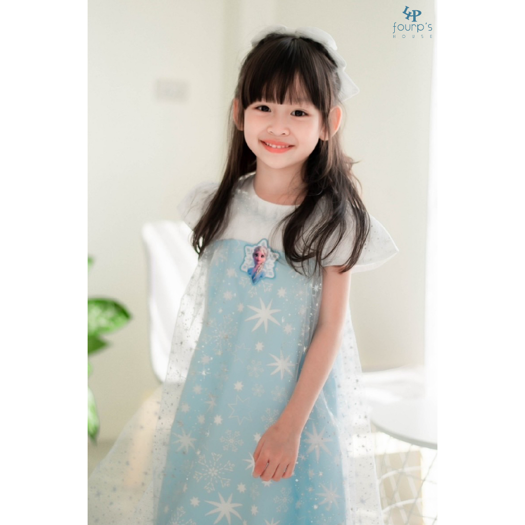 DISNEY PRINCESS : 072035 เดรสเด็กลิขสิทธิ์แท้