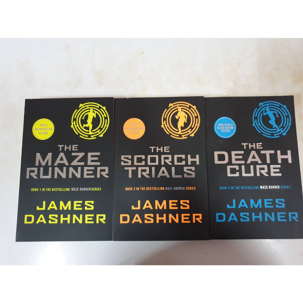 The Maze Runner Series Book 1 to Book 5 by James Dashner