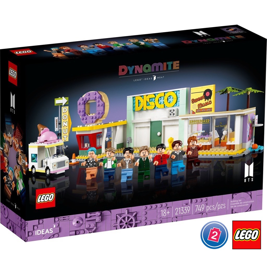 เลโก้ LEGO Exclusives 21339 Ideas - BTS Dynamite พร้อมของแถม