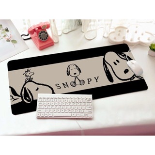 SNOOPY 3F แผ่นรอง คีย์บอร์ด รองคีย์บอร์ด keyboard ลาย SNOOPY 3F ขนาด 30 x 70 cm แผ่นหนานุ่ม มียางกันลื่น ด้านใต้    798