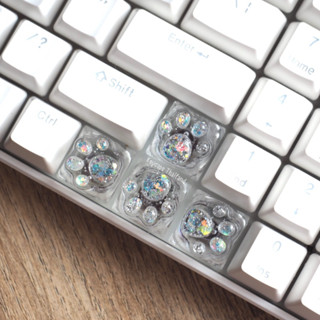 ✨New✨ Keycaps คีย์แคปเรซิ่น อุ้งมือแมว