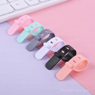 ที่รัดสายหูฟัง รัดสายชาร์จ เก็บหูฟัง ที่พันสายไฟ ตัวล๊อคสาย