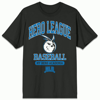 My Hero Academia - Hero League Baseball T-Shirt เสื้อผ้าคู่รักชายหญิง