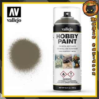 Russian Uniform Spray paint 400 ml. Vallejo Aerosol สีอะคริลิคสูตรน้ำ