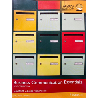 9781292093260 BUSINESS COMMUNICATION ESSENTIALS (GLOBAL EDITION)BOVEE,