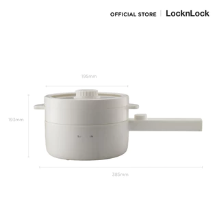 LocknLock หม้อต้มไฟฟ้าอเนกประสงค์ Electric Multi Pot ความจุ 1.5 ลิตร รุ่น EJP436IVY