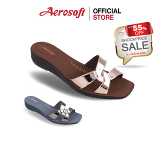Aerosoft (แอโร่ซอฟ) รองเท้าแตะสวม ผู้หญิง เพื่อสุขภาพ รุ่น SW0107