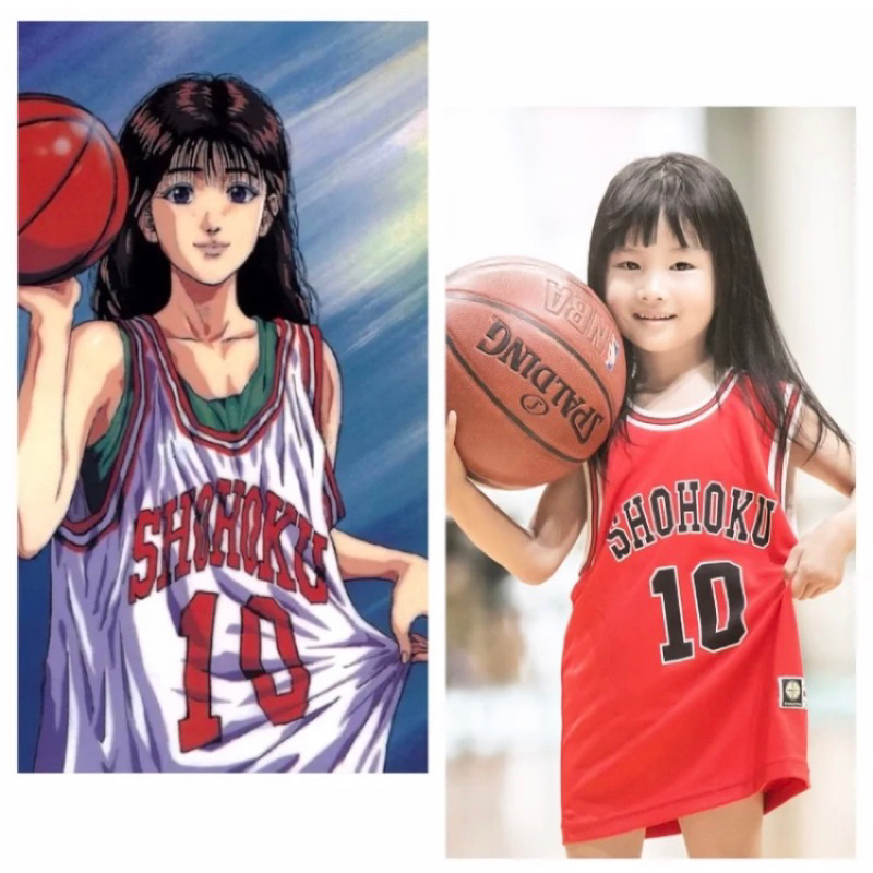 🇹🇭 เสื้อบาสการ์ตูน(เด็ก) Slam dunk  👦🏻👧🏻พร้อมส่ง