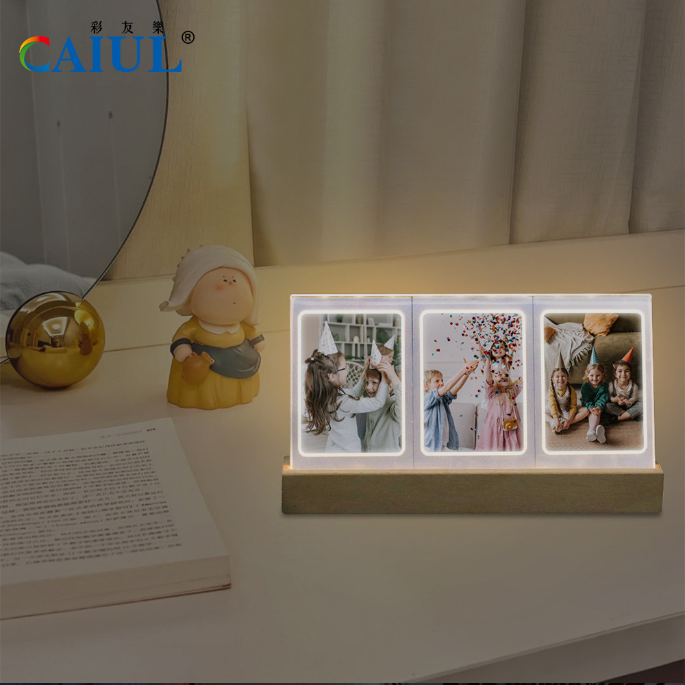 15/9/67มีทุกแบบ มีหลายแบบ กรอบอะคลิลิกใส่ภาพ LED มีไฟ/ไม่มีไฟ (1,3ภาพ) สำหรับใส่ภาพ instax mini ขนาด 2.2*3.5ซม.