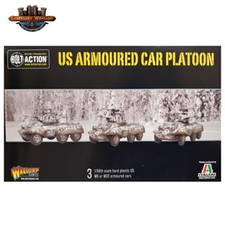 [พร้อมส่ง]warlord game-M8/M20 Greyhound Scout Car Platoon