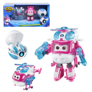 Super Wings S6 Transforming Dizzy &amp; ball - Water Power ของเล่นหุ่นแปลงร่างซุปเปอร์วิงส์ รหัสSW760964