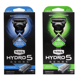 Schick Hydro Sense Hydrate Kit  มีดโกนหนวด โกนหนวด ผู้ชาย มีดโกน Hydro 5