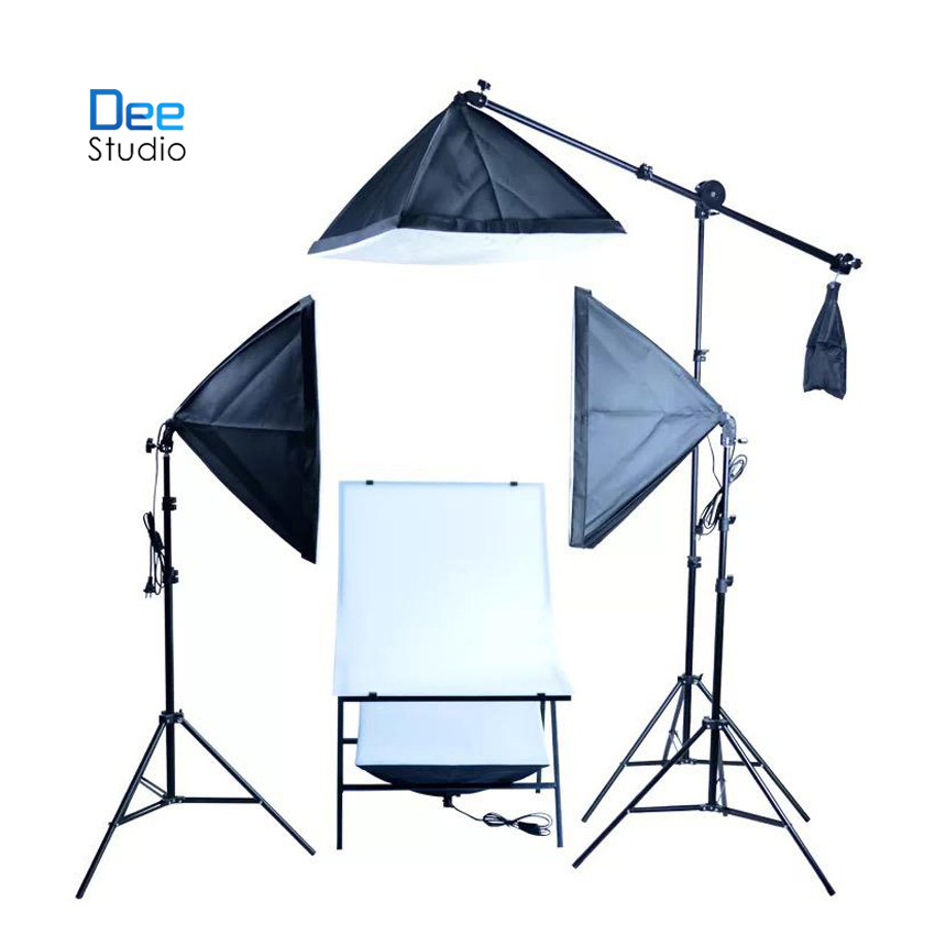 Studio photographic Light set professional photographic equipment soft box still life camera whole s