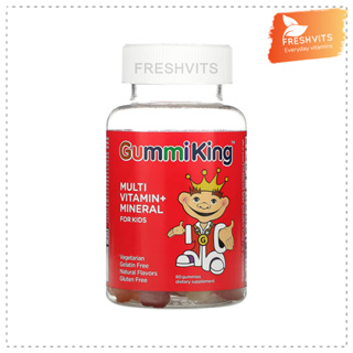 GummiKing,Multi Vitamin + Mineral For Kids, 60 Gummies