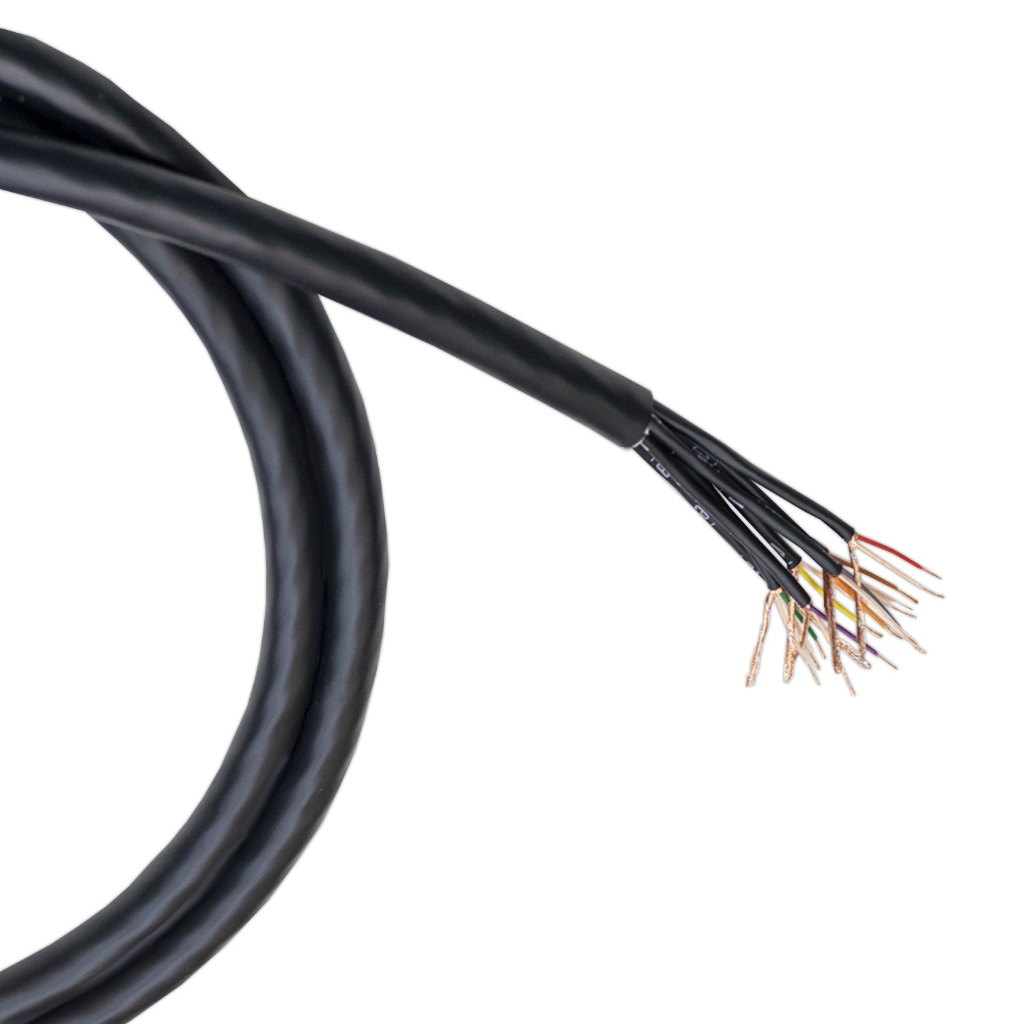 Mogami W2932-8 สายมัลติคอร์ 8ch สายไมค์สเตอริโอ สีดำคุณภาพดี made in Japan