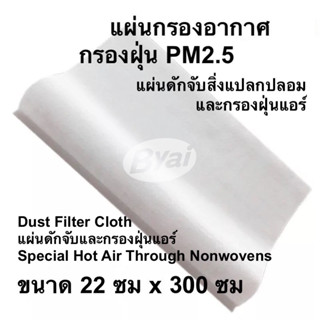 แผ่นกรองแอร์ แผ่นกรองอากาศ กรองฝุ่น pm 2.5 กรองฝุ่นแอร์ และ ดักจับสิ่งแปลกปลอมในอากาศ‎ ขนาด 22x300 cm, 31.5x200 cm