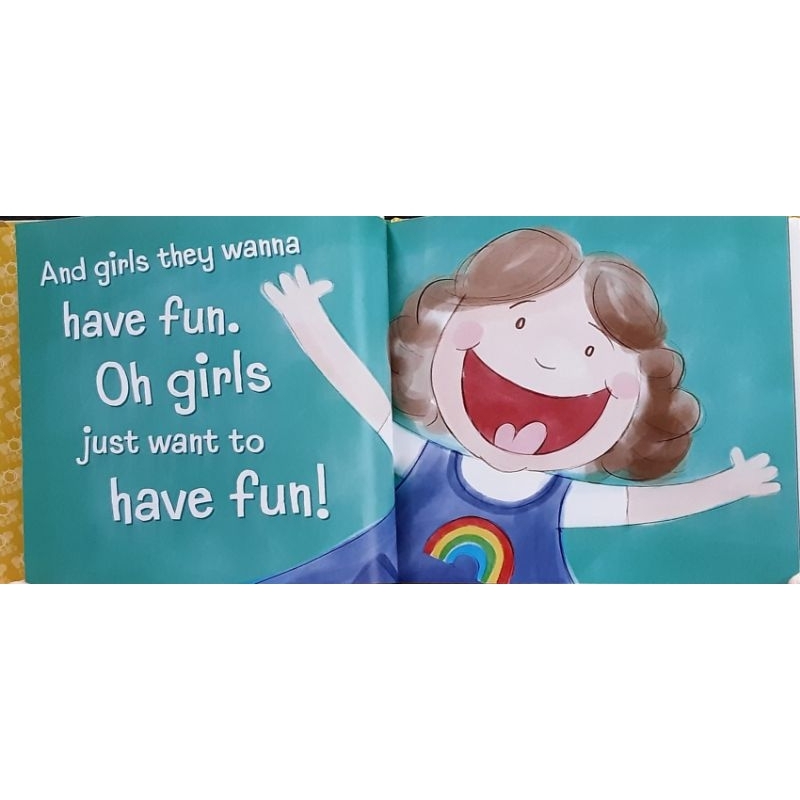 หนังสือนิทานปกแข็ง POP READS SONY SONG STORY BOOK "GIRLS รูปที่ 3