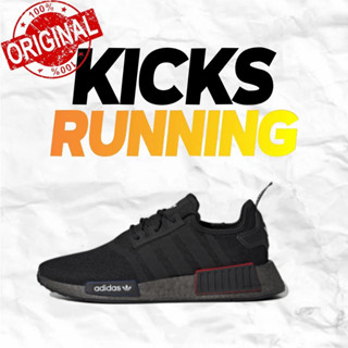 adidas originals NMD_R1 black Running shoes style ของแท้ 100 %