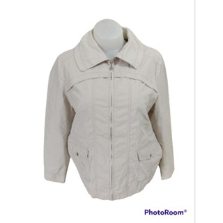 เสื้อแจ็คเก็ตผ้าร่มแบรนด์ Crocodile Ladies Size S/M มือ2
