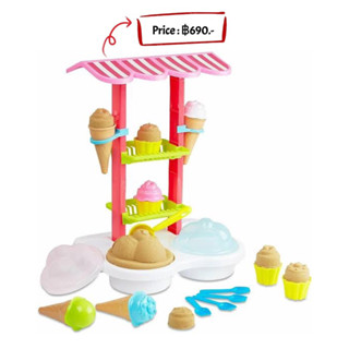 เล่นทราย Ice Cream Shop Sand and Water Play กล่องใหญ่ อุปกรณ์แน่น