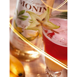 (HomeKoffee) MONIN Banana Syrup โมนิน ไซรัปกล้วย บรรจุขวด 700 ml น้ำเชื่อม MONIN กลิ่น “Banana”