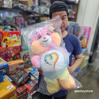 แท้ USA 100% จัมโบ้ ทูเกตเตอร์เนสแบร์ สีรุ้งCare Bears 24 นิ้ว Inch Jumbo Plush Togetherness Bear, หมีแคร์แบร์ Plush Toy