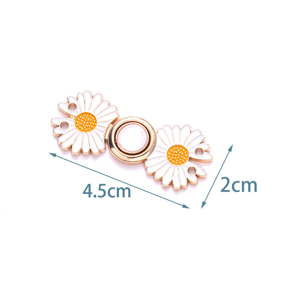 [จัดส่งที่รวดเร็ว] เข็มกลัดกระดุมโลหะ ปรับระดับได้ สไตล์ฮั่นฝู แฟชั่นเรโทร กางเกงยีนส์ปุ่มทอง ปุ่มปรับเอว  สําหรับเครื่อ - รูปที่ 5