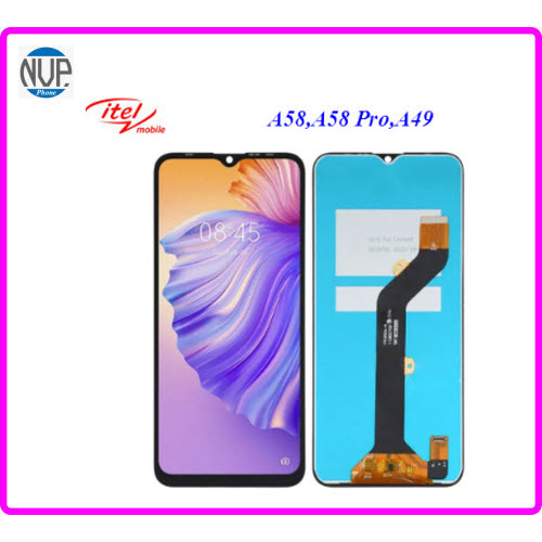 จอ LCD.itel A58,A58 Pro,A49,Spark 8,Smart 6 itel A58,A661W,A58 Pro,A49,A661L infinix Smart 6,X6511 T