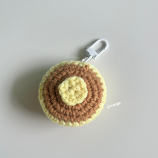 Pancake keychain 🥞🧈🍯พวงกุญแจแพนเค้กไหมพรม🧶พร้อมส่ง📍