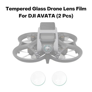 ฟิล์มกันรอย PULUZ 2Pcs Tempered Glass Drone Lens Protector for DJI Avata Accessories