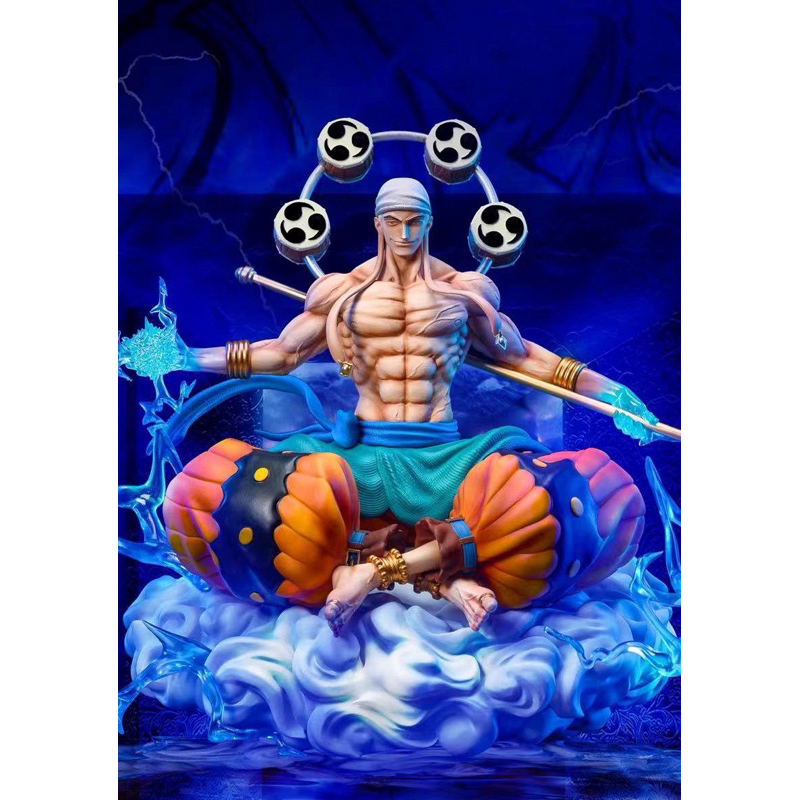 (พร้อมส่ง) One Piece BD Studio Enel Resin Statue
