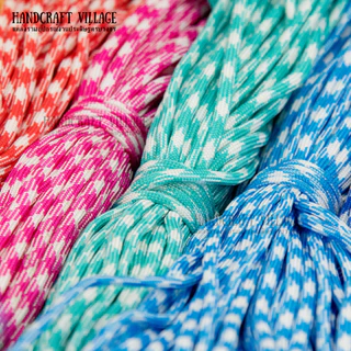เชือกพาราคอร์ด 4มิล (สีที่101-116) ยาว5เมตร | PARACORD เชือกไนล่อน สำหรับถักสร้อยข้อมือ ปลอกคอสัตว์เลี้ยง งานDIY