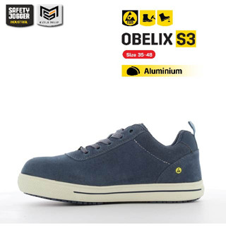 [รับประกัน 3 เดือน] Safety Jogger รุ่น OBELIX S3 รองเท้าเซฟตี้หุ้มส้น หัวอลูมิเนียม พื้นกันทะลุ พื้นกันความร้อนสูง ESD