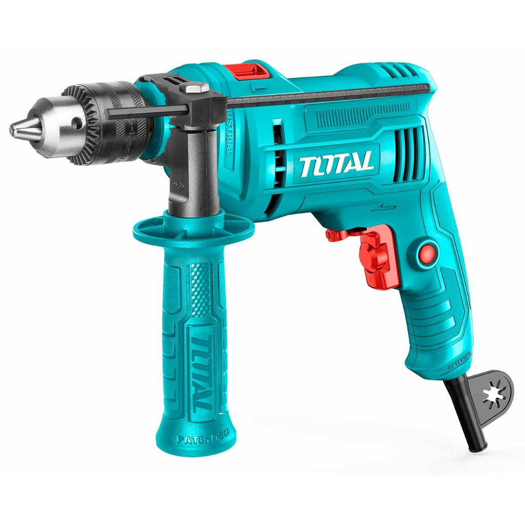 Total สว่านกระแทก 710 วัตต์ รุ่นงานหนัก รุ่น TG107136 ( Impact Drill ) สว่านเจาะคอนกรีต สว่านเจาะกระ