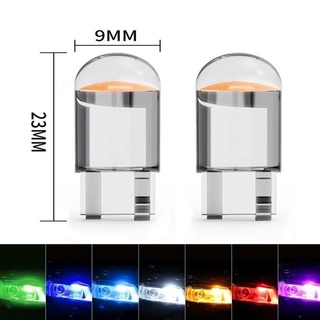 💥ถูกที่สุด💥ไฟหรี่ LED T10 1ชิ้น อะคริลิคใส ไฟส่องป้าย ไฟแผนที่ ไฟวัดบูส auto meter ทนทานและสว่างกว่าหลอดเดิม