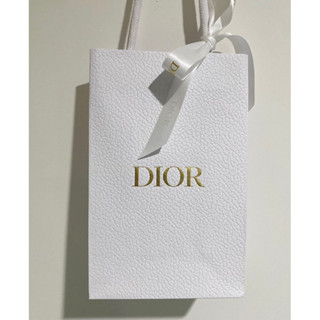 ถุงกระดาษ Dior พร้อมริบบิ้น ของแท้ สภาพดีมาก