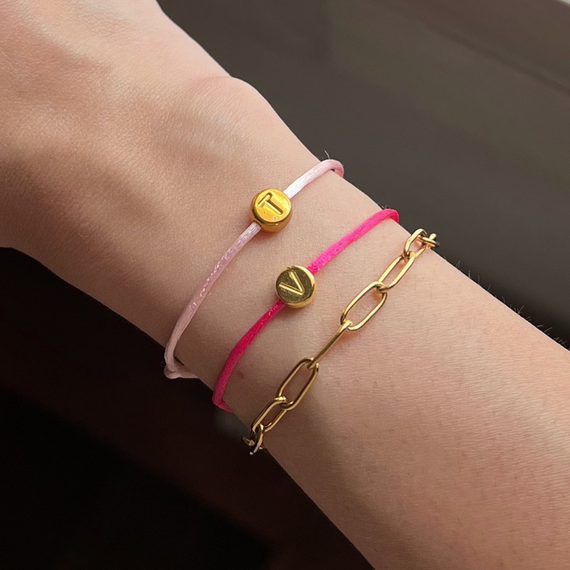 Alphabet friendship bracelet