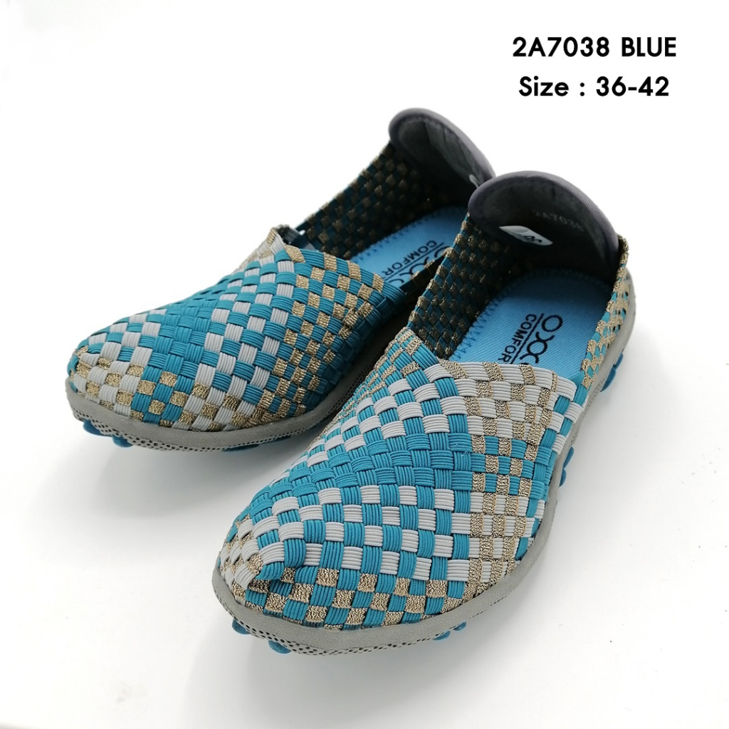 OXXO รองเท้าผ้าใบ ยางยืด เพื่อสุขภาพ รุ่น 2A7038 มีไซส์ใหญ่พิเศษ