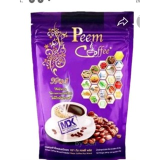 Peem coffee 39in1กาแฟเพื่อสุขภาพ1 ห่อมี 15 ซอง