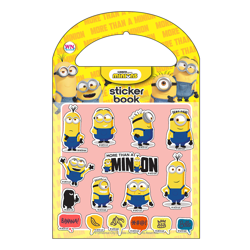 ชุดสติกเกอร์เสริมทักษะ Minions