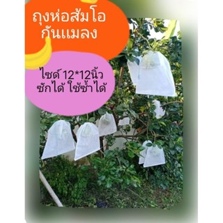 ถุงห่อส้มโอ เมล่อน เเคนตาลูป (แพ็ค 10ใบ)
