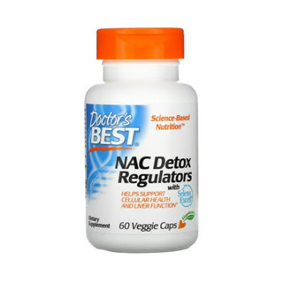 Doctors Best NAC Detox Regulators 60 Veggie Caps