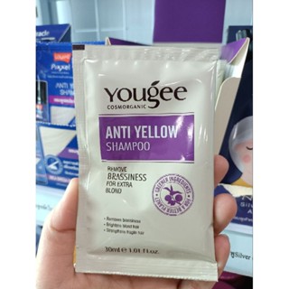 Yougee Anti yellow shampoo ยูจี แอนตี้ เยลโล่ แชมพู 30มล. (ซอง)