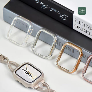 เคส watch diamond case สําหรับ watch11 10 9 8 Se 7 6 5 4 Se เคส ขนาด41/40mm 44/45/46มมเคสสําหรับแอปเปิ้ลวอช