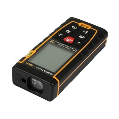 เครื่องวัดระยะเลเซอร์ เลเซอร์วัดระยะ ระยะ 50 เมตร Laser Distance Meter เครื่องวัดระยะด้วยเลเซอร์ วัด