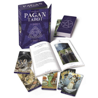 {ไพ่แท้ลิขสิทธิ์}  ไพ่ทาโรต์ชุด PAGAN TAROT KIT  ไพ่ยิปซี ไพ่ดูดวง