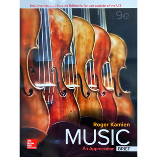 9781260083934 MUSIC: AN APPRECIATION (BRIEF EDITION) (COLLEGE IE OVERRUNS)KAMIEN,