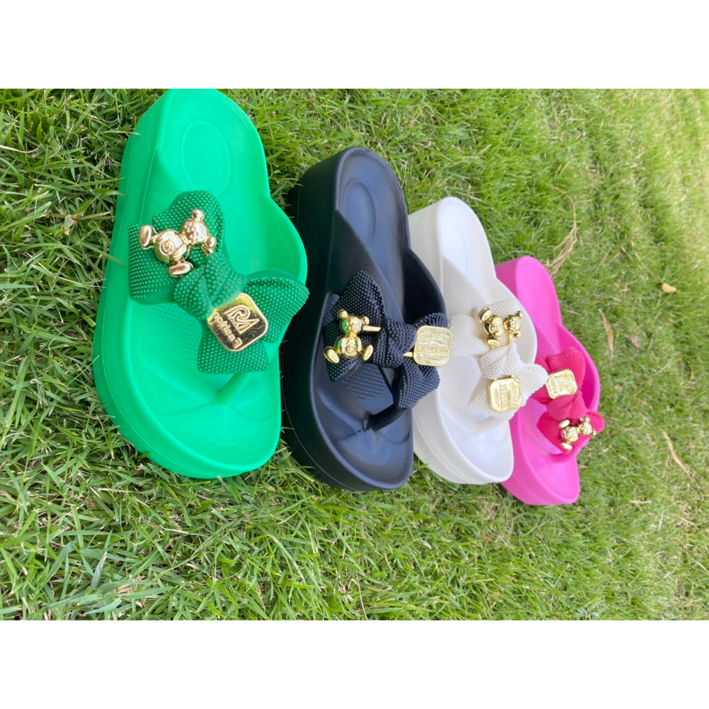 midsummer รองเท้าแตะชนิดนุ่มพิเศษ วัสดุยางนิ่มน้ำหนักเบา กันน้ำ มี 3 สี รองเท้าแตะหูคีบ นุ่มไม่เจ็บเท้า #sy115