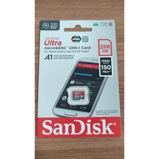 Sandisk Micro SD card 256 GB ของแท้ ของใหม่ ใช้งานบน Nintendo Switch ได้